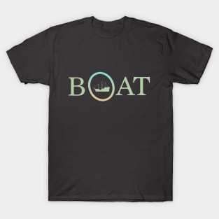 Boat Gradient T-Shirt